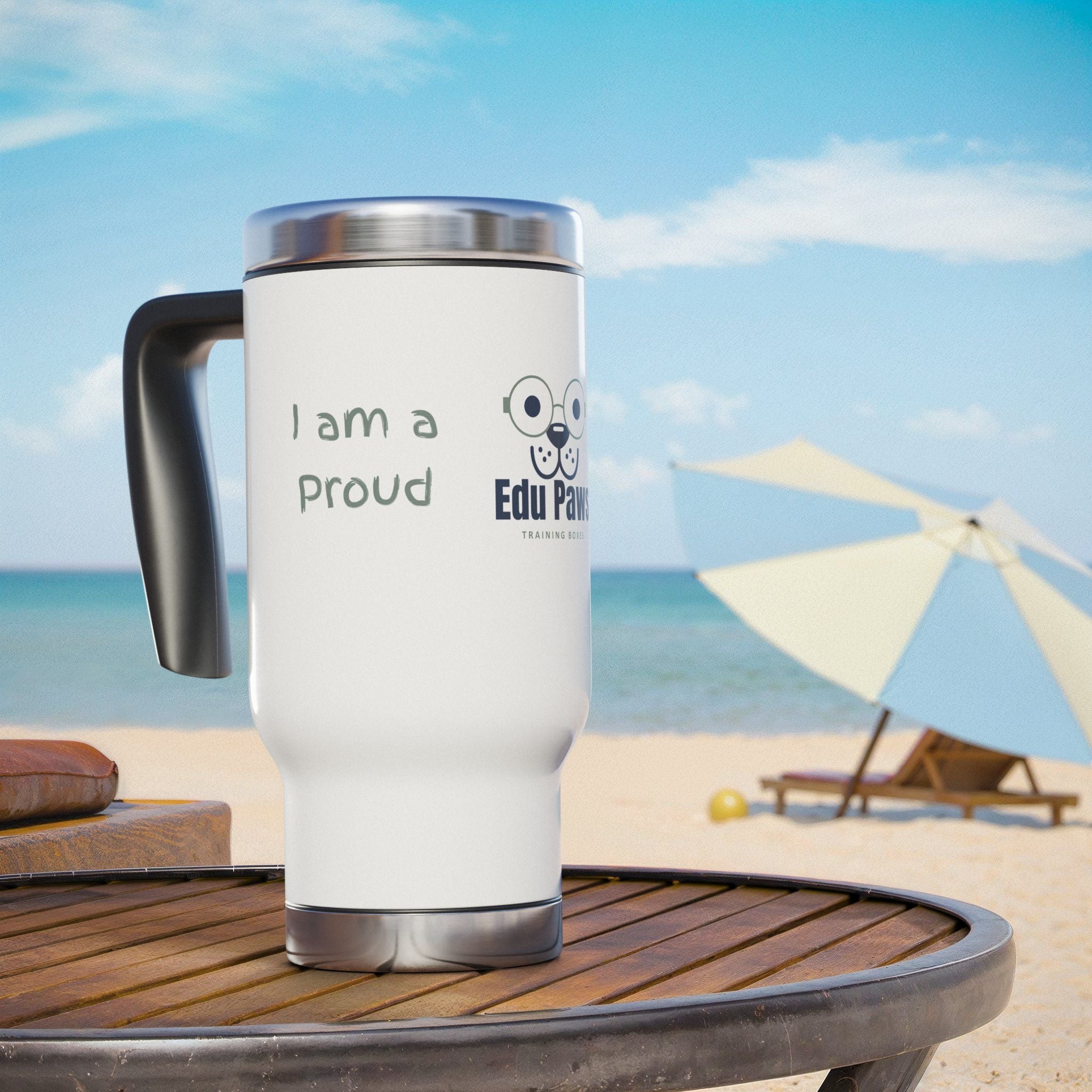 Edu Paws Travel Mug