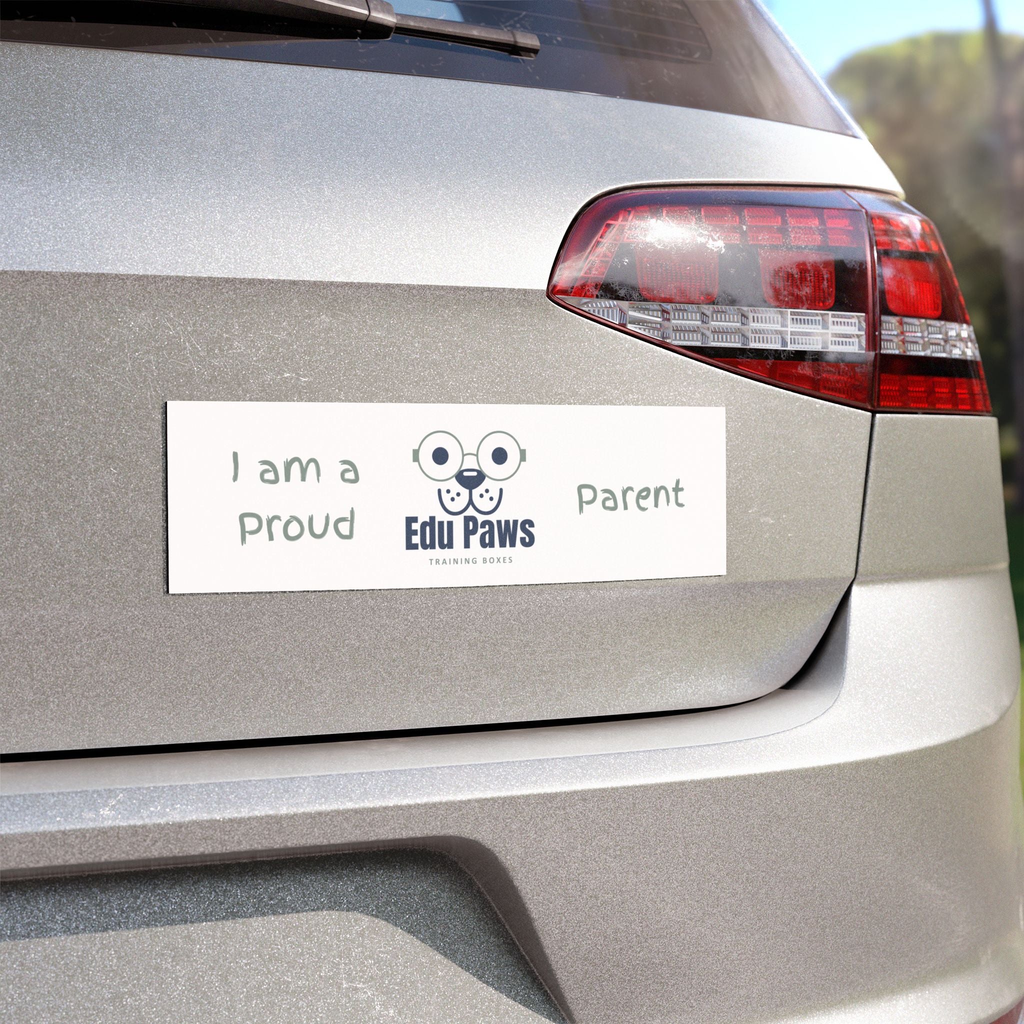 Edu Paws Car Magnet
